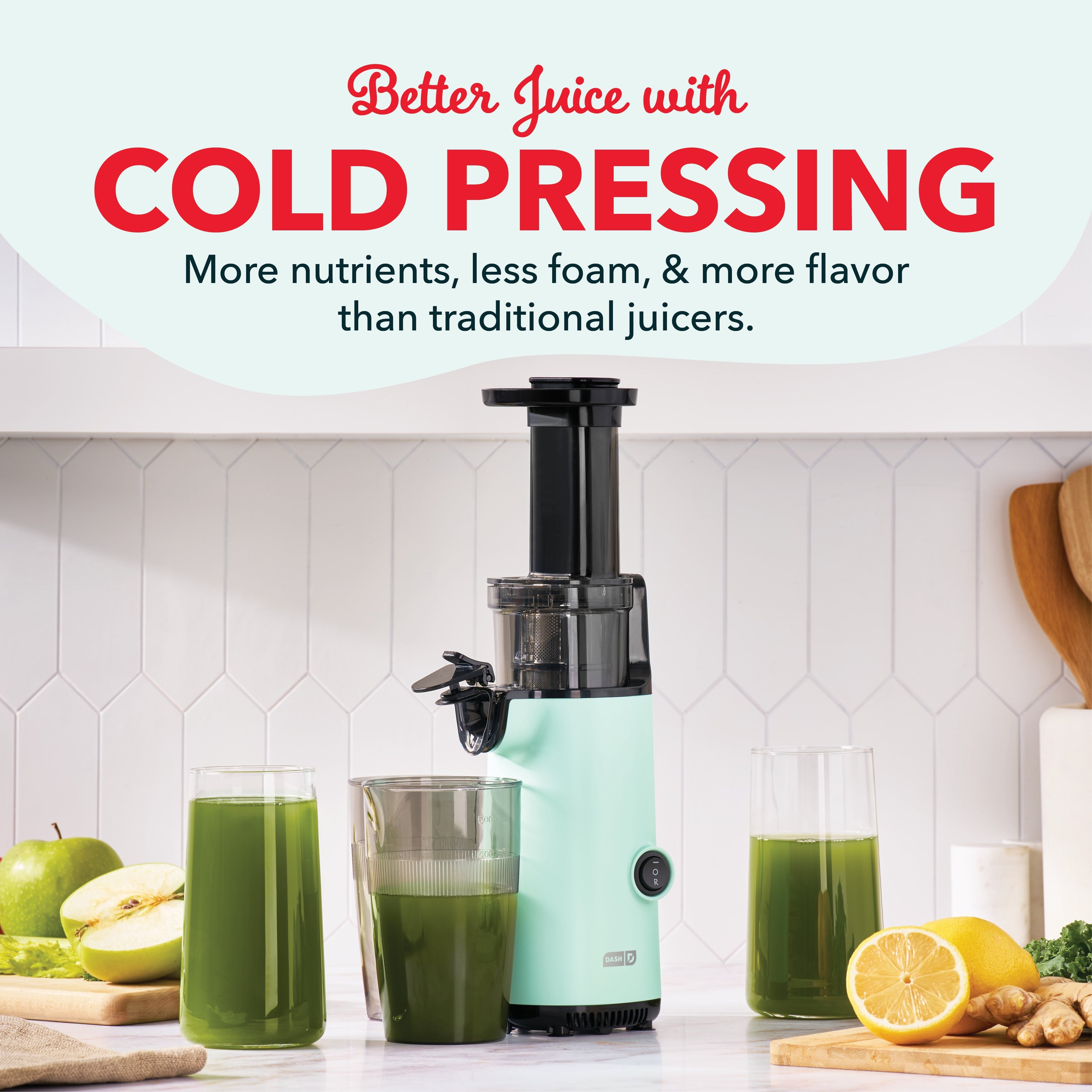 Compact Cold Press Power Juicer